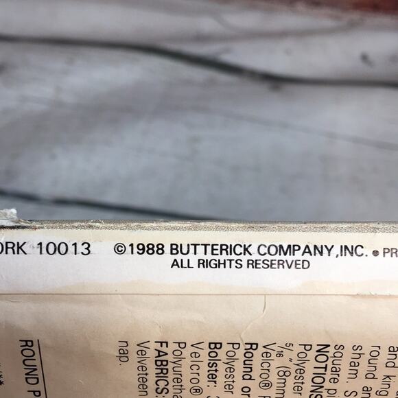 Vintage Better Homes & Gardens Designs for Butterick 1988 Sewing Pattern 6044 - Picture 10 of 11